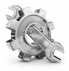 Gear and wrench